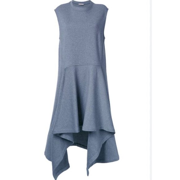 Marni Sideswept Hem Dress Grey Womens Size IT 44 US 8 - Picture 14 of 14